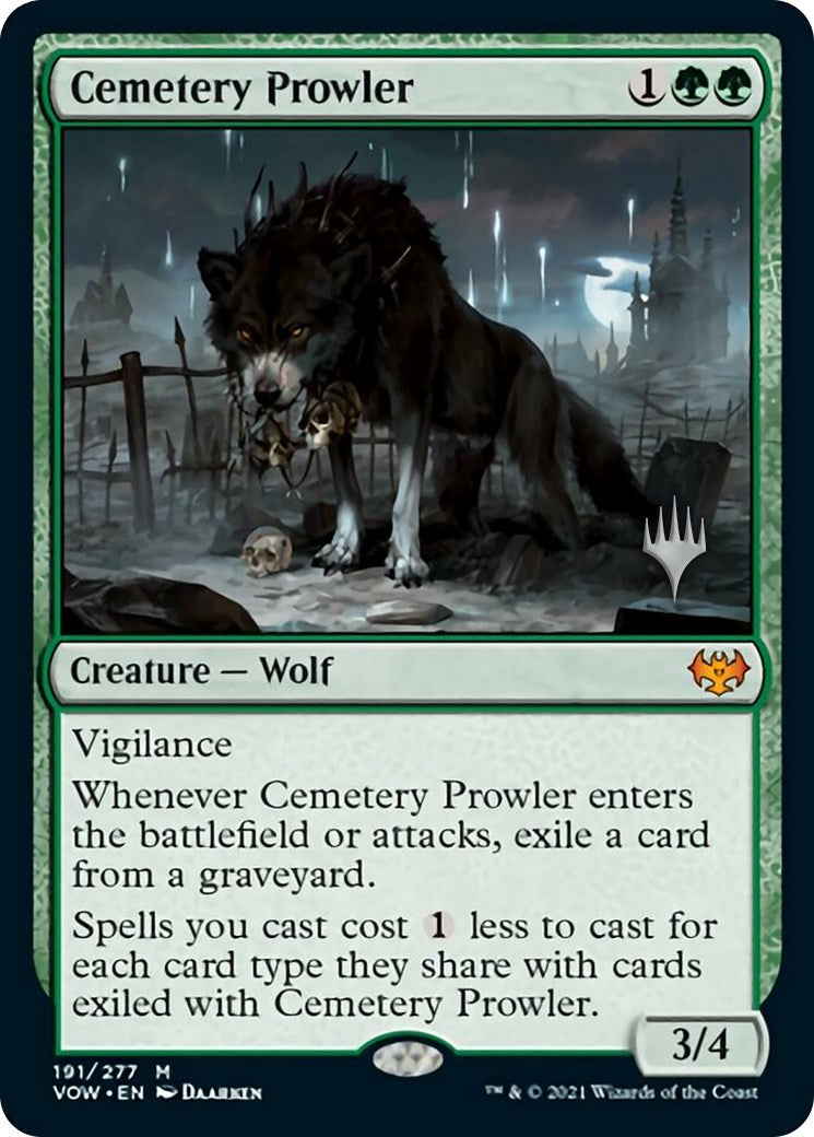 Cemetery Prowler (Promo Pack) [Aetherdrift Promos] | Card Merchant Takapuna