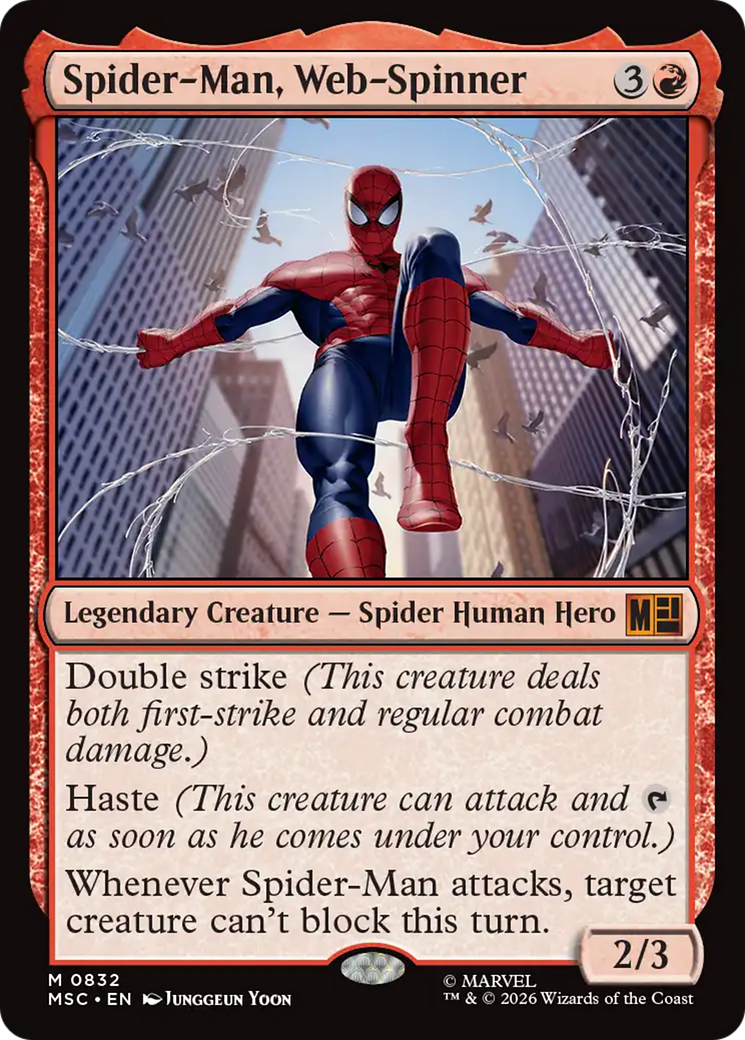 Spider-Man, Web-Spinner [Marvel Super Heroes Commander] | Card Merchant Takapuna