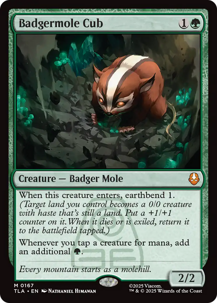 Badgermole Cub [Avatar: The Last Airbender] | Card Merchant Takapuna