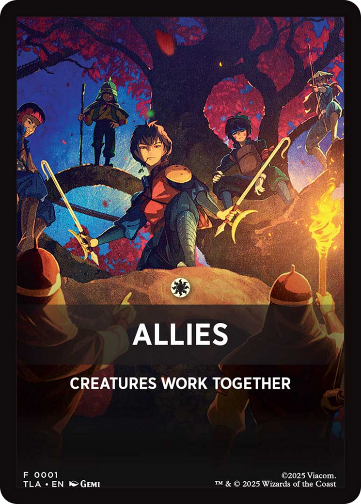 Allies Theme Card [Avatar: The Last Airbender: Eternal-Legal] | Card Merchant Takapuna