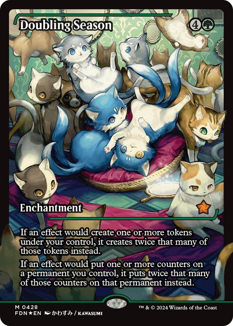 Doubling Season (Showcase) [Foundations] | Card Merchant Takapuna
