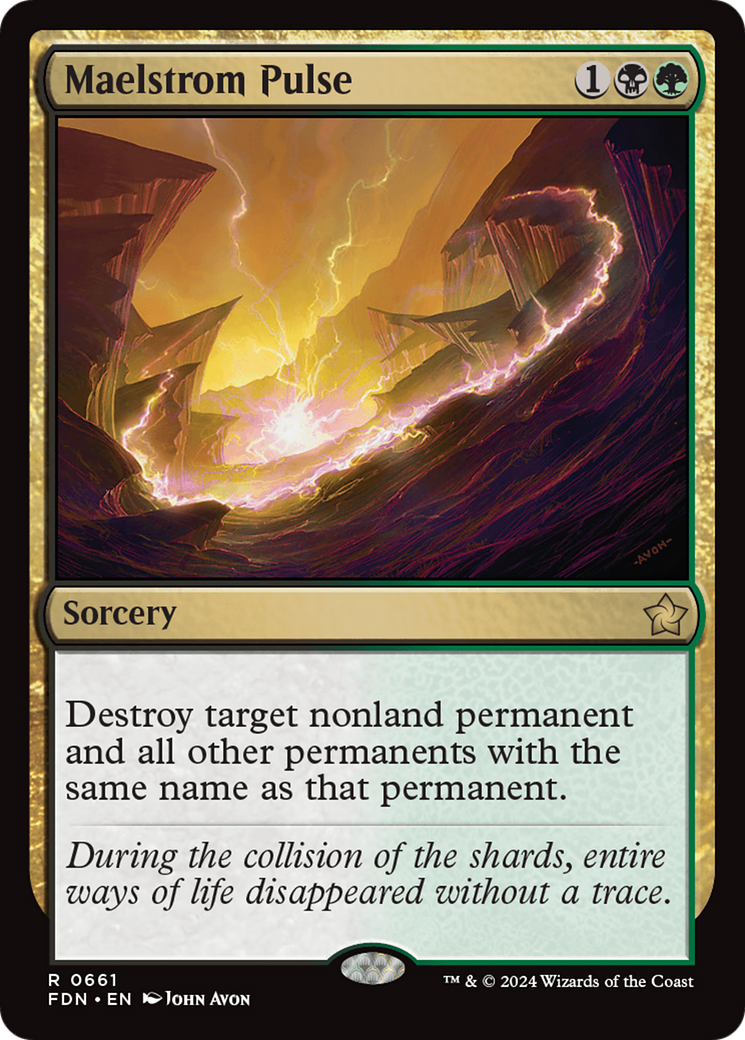 Maelstrom Pulse [Foundations] | Card Merchant Takapuna