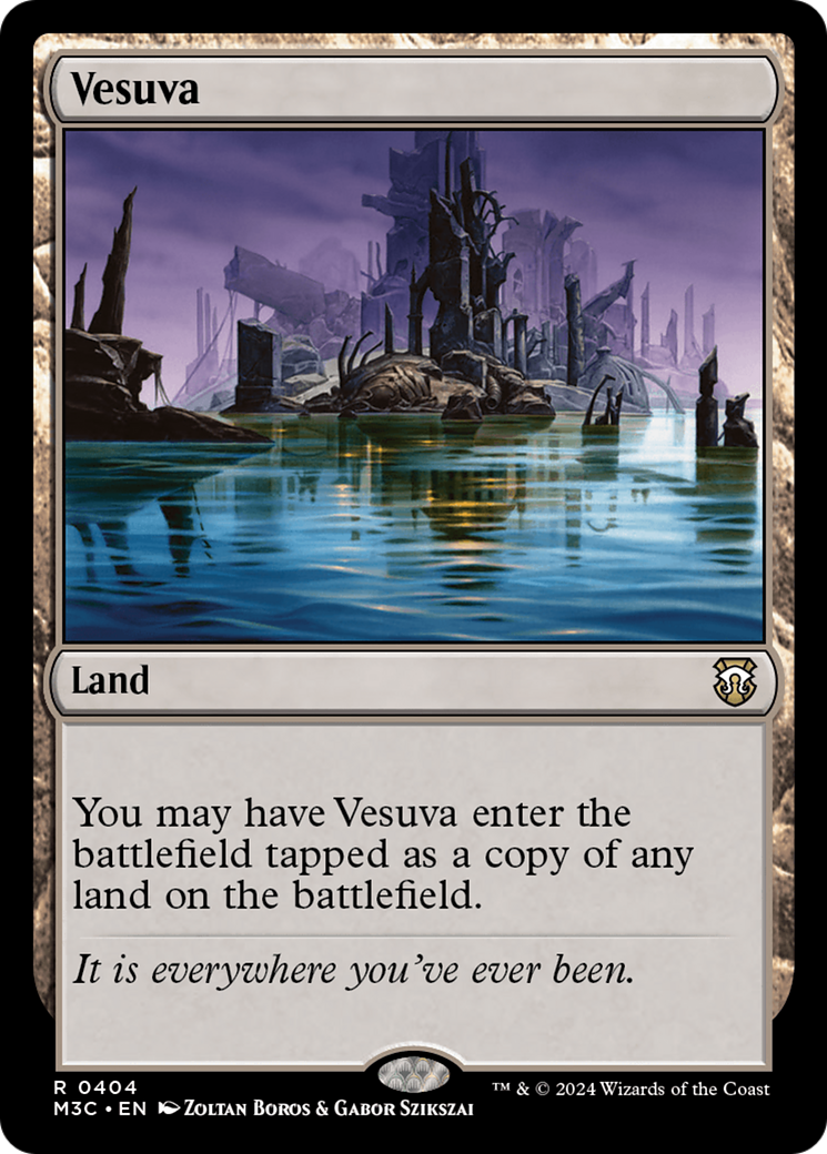Vesuva (Ripple Foil) [Modern Horizons 3 Commander] | Card Merchant Takapuna