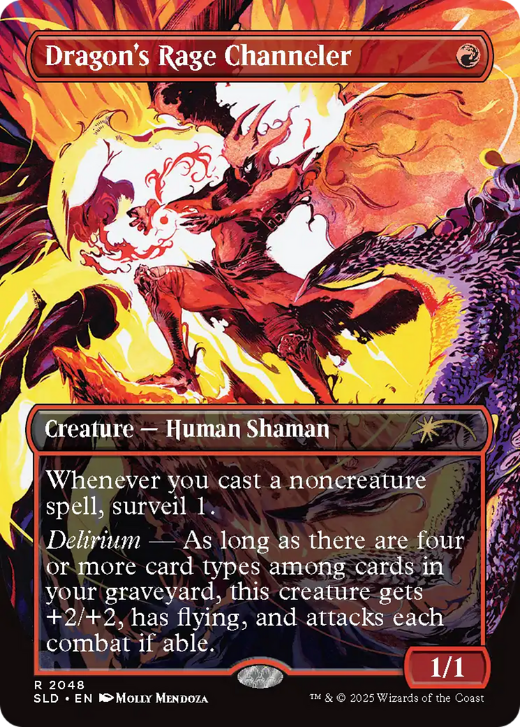 Dragon's Rage Channeler (2048) (Rainbow Foil) [Secret Lair Drop Series] | Card Merchant Takapuna