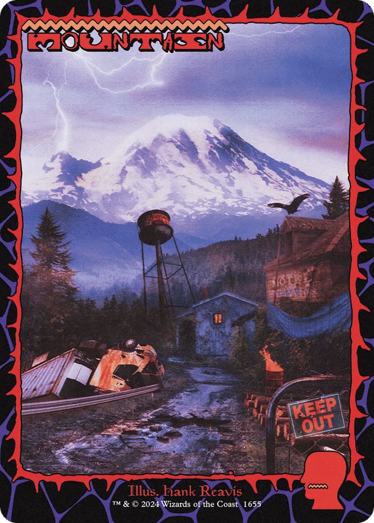 Mountain (1655) (Rainbow Foil) [Secret Lair Drop Series] | Card Merchant Takapuna