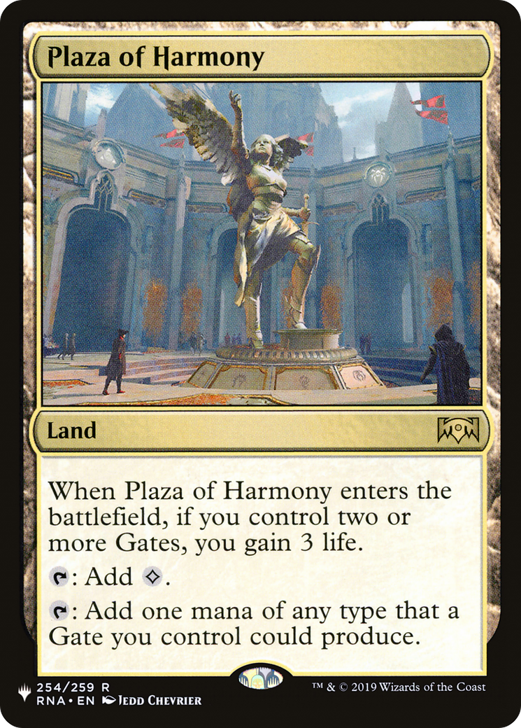 Plaza of Harmony [The List] | Card Merchant Takapuna