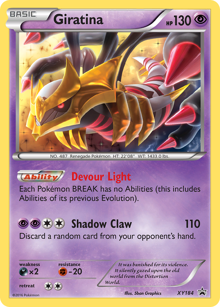 Giratina (XY184) [XY: Black Star Promos] | Card Merchant Takapuna