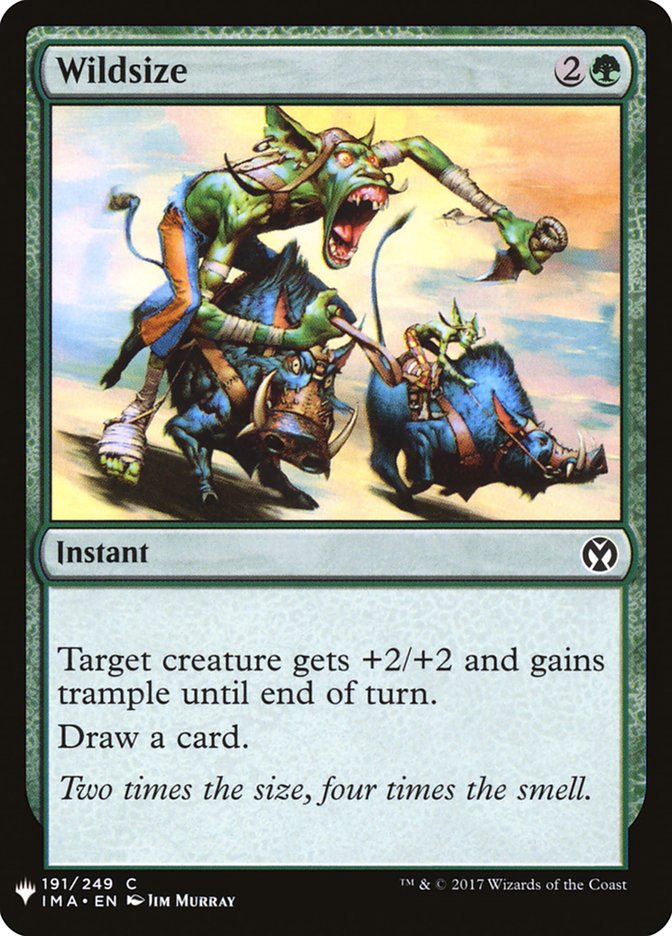 Wildsize [Mystery Booster] | Card Merchant Takapuna