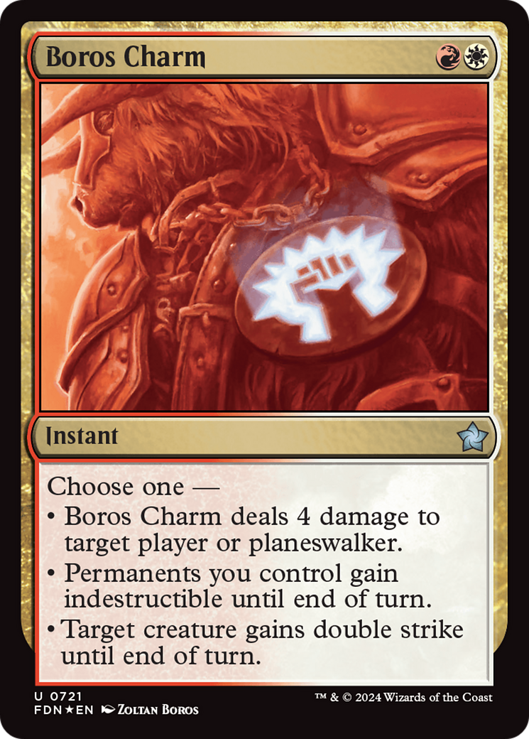 Boros Charm [Foundations] | Card Merchant Takapuna