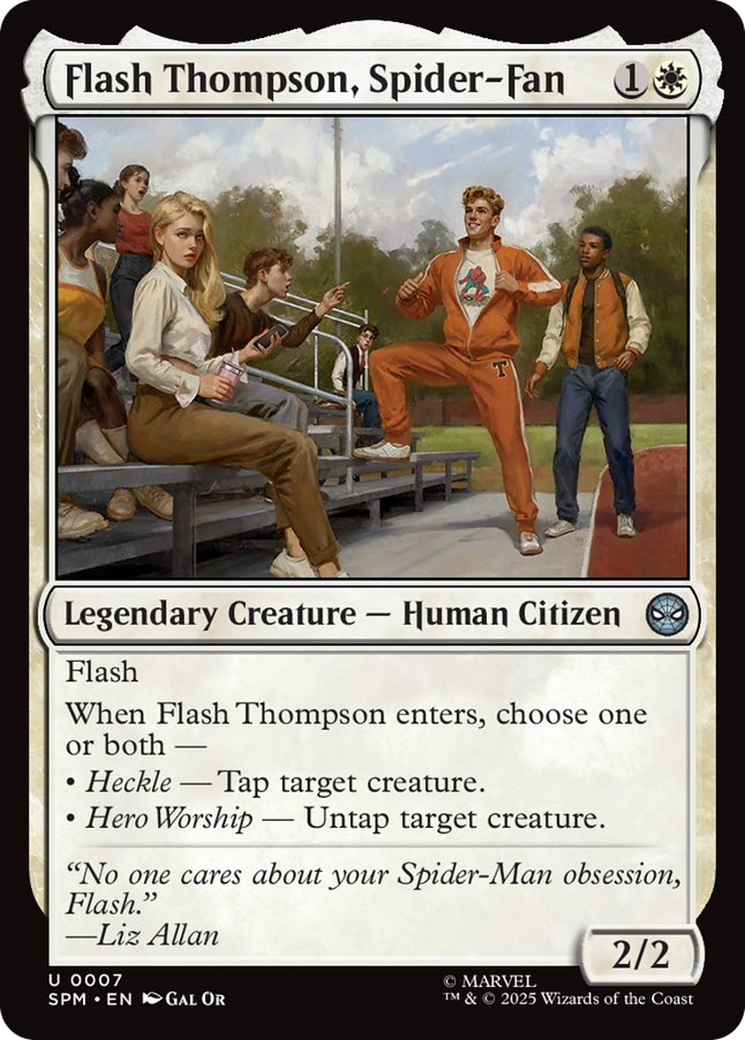 Flash Thompson, Spider-Fan [Marvel's Spider-Man] | Card Merchant Takapuna