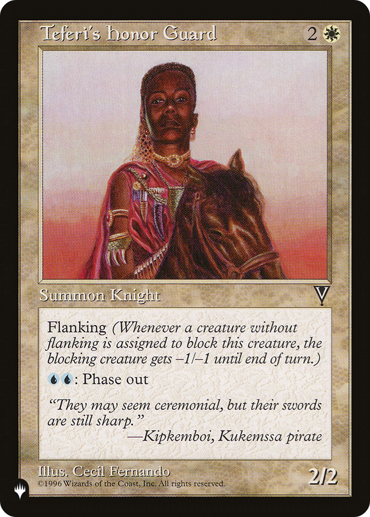 Teferi's Honor Guard [The List] | Card Merchant Takapuna