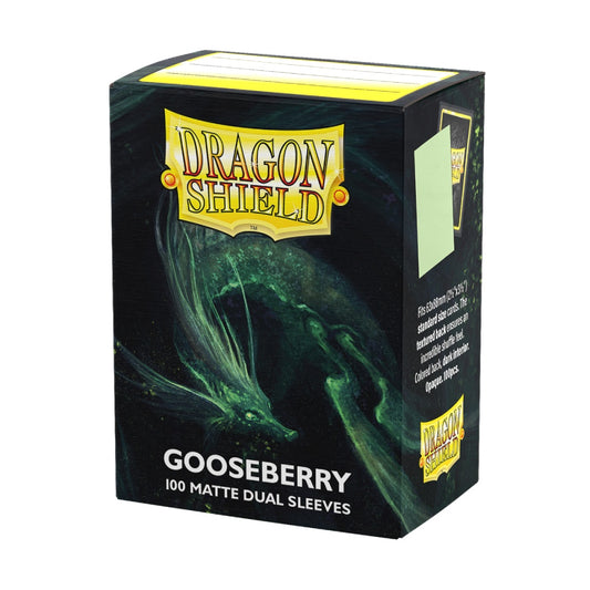 DS Sleeves (100) Dual Matte – Pastels – Gooseberry