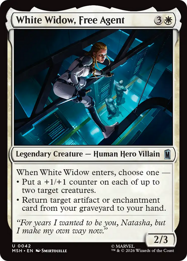 White Widow, Free Agent [Marvel Super Heroes] | Card Merchant Takapuna