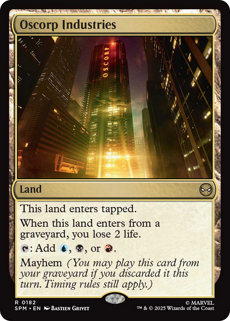 Oscorp Industries [Marvel's Spider-Man] | Card Merchant Takapuna