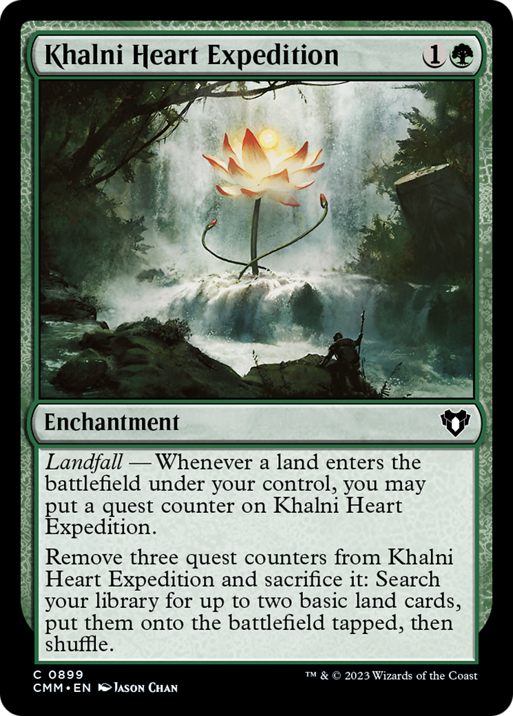 Khalni Heart Expedition [Commander Masters] | Card Merchant Takapuna
