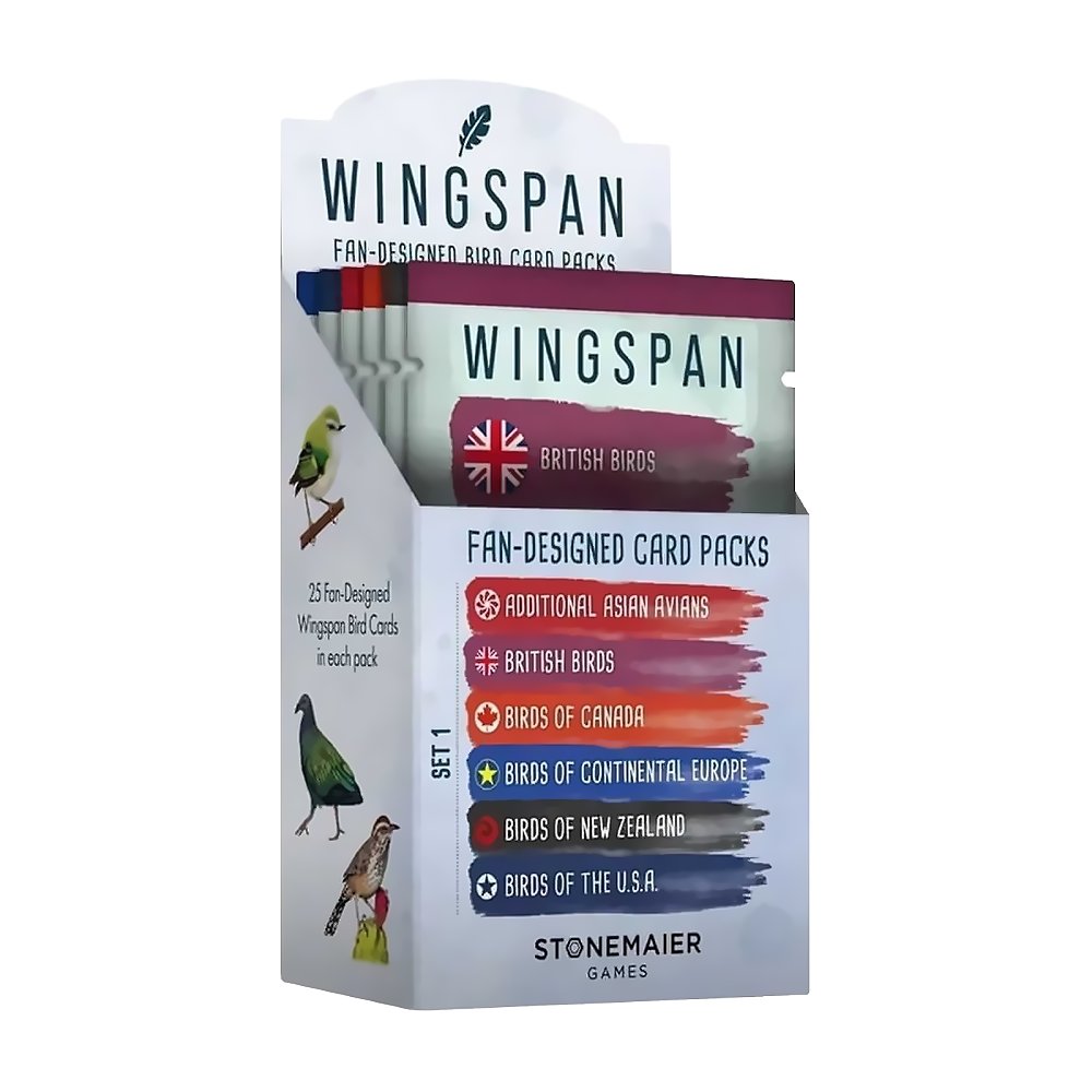 Wingspan: Fan Designed Pack – Set 1 | Card Merchant Takapuna