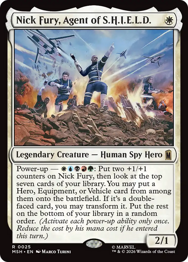 Nick Fury, Agent of S.H.I.E.L.D. [Marvel Super Heroes] | Card Merchant Takapuna