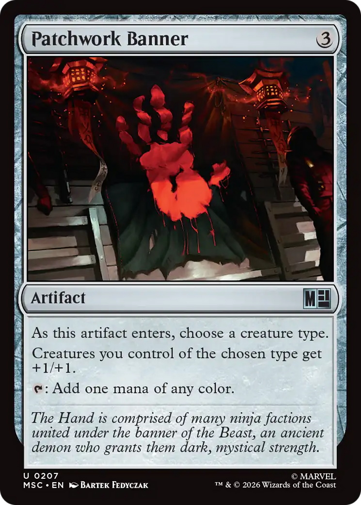 Patchwork Banner [Marvel Super Heroes Commander] | Card Merchant Takapuna