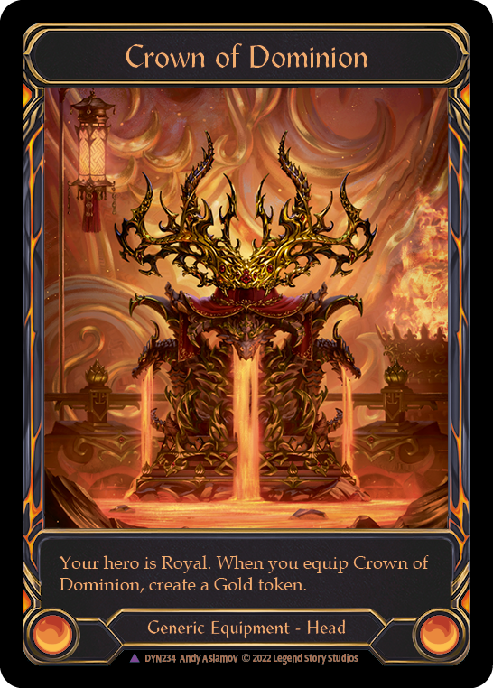 Crown of Dominion (Marvel) [DYN234] (Dynasty)  Cold Foil | Card Merchant Takapuna