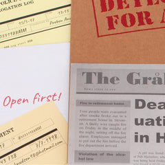 Detective For A Day: Murder on the Graduation Party | Card Merchant Takapuna