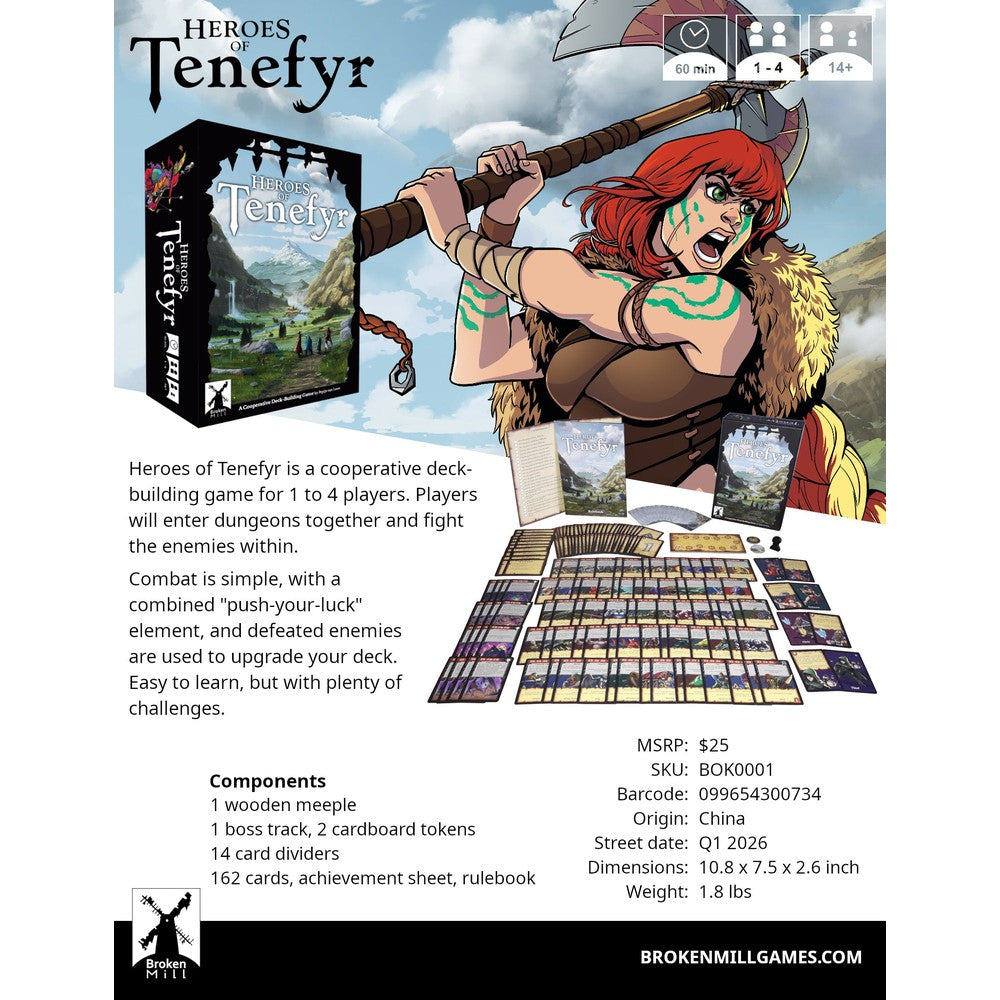 Heroes of Tenefyr | Card Merchant Takapuna