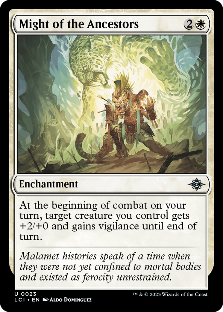 Might of the Ancestors [The Lost Caverns of Ixalan] | Card Merchant Takapuna