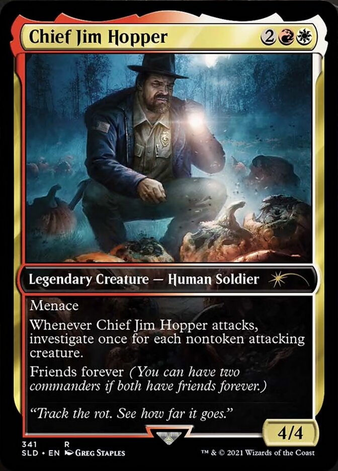 Chief Jim Hopper [Secret Lair Drop Series] | Card Merchant Takapuna