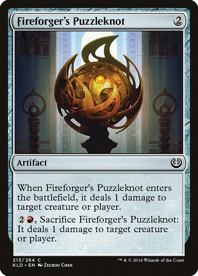 Fireforger's Puzzleknot [Kaladesh] | Card Merchant Takapuna