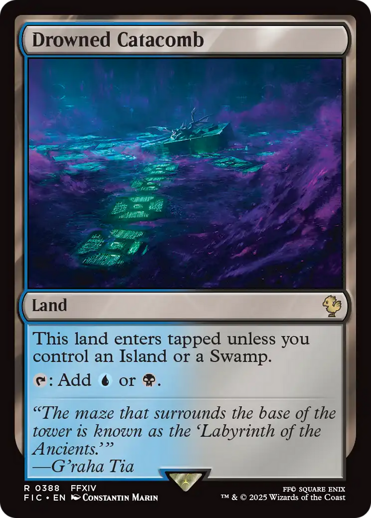 Drowned Catacomb [FINAL FANTASY Commander] | Card Merchant Takapuna