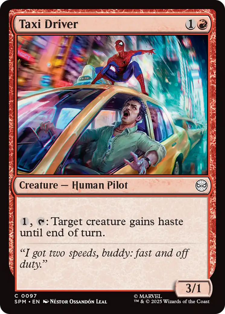 Taxi Driver [Marvel's Spider-Man] | Card Merchant Takapuna