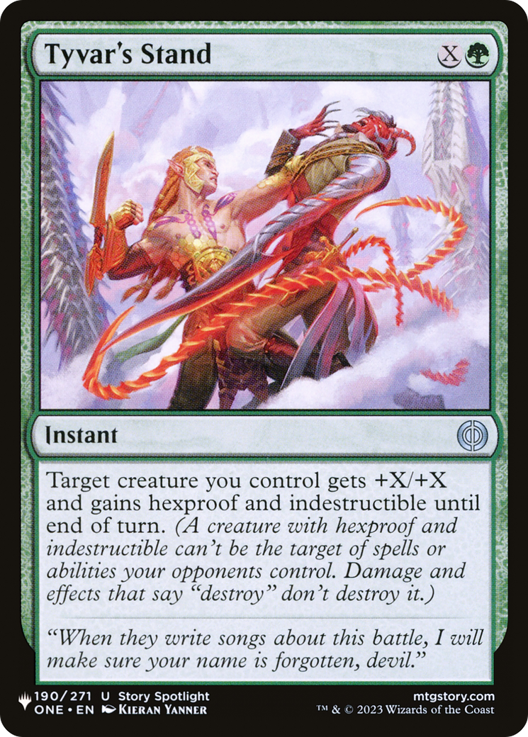 Tyvar's Stand [The List] | Card Merchant Takapuna