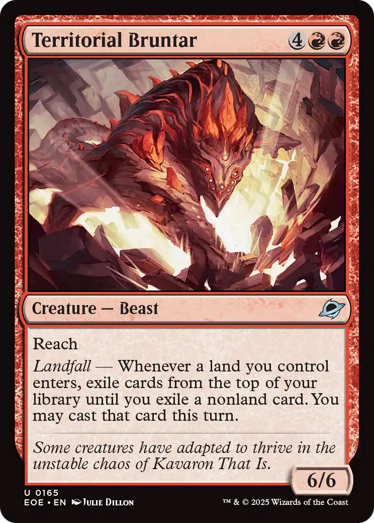 Territorial Bruntar [Edge of Eternities] | Card Merchant Takapuna