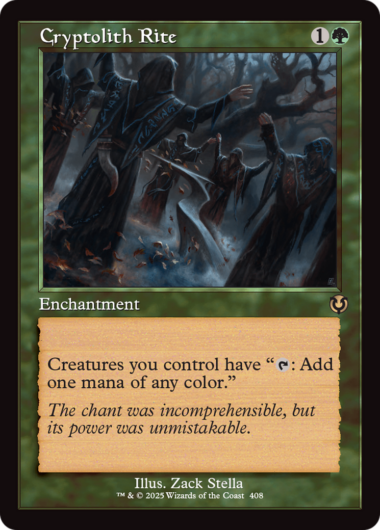 Cryptolith Rite (Retro Frame) [Innistrad Remastered] | Card Merchant Takapuna