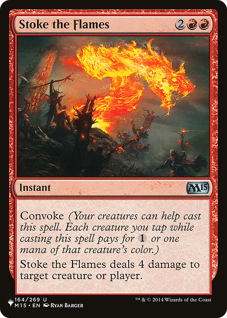 Stoke the Flames [The List] | Card Merchant Takapuna
