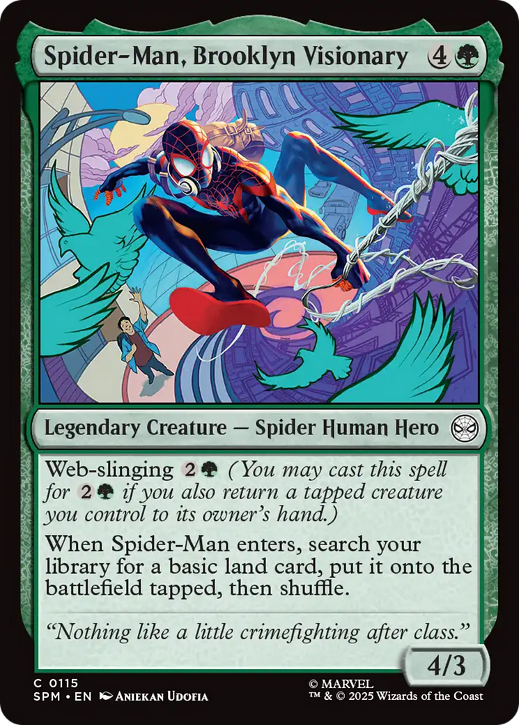 Spider-Man, Brooklyn Visionary [Marvel's Spider-Man] | Card Merchant Takapuna