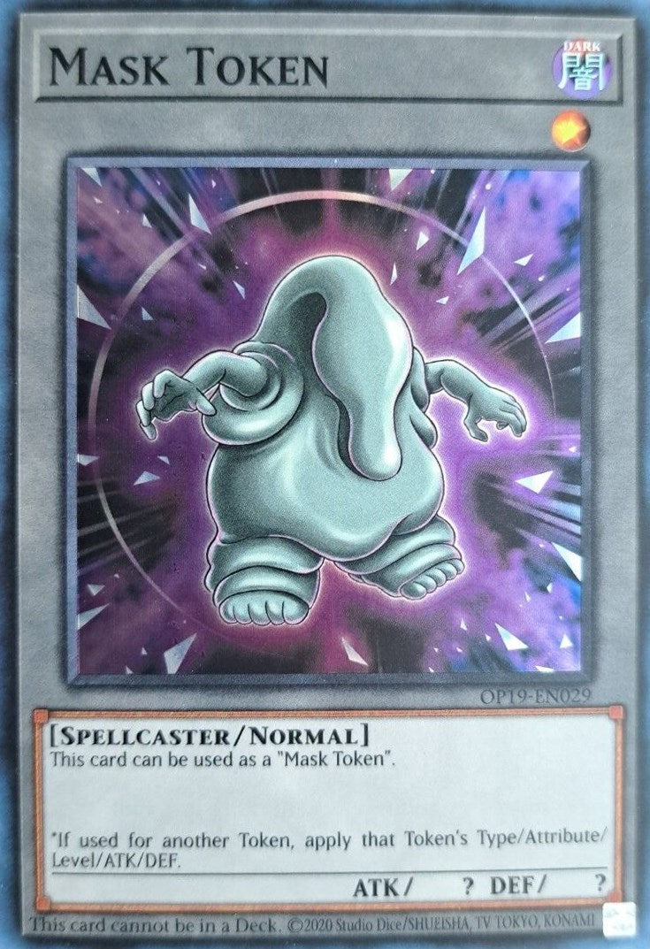 Mask Token [OP19-EN029] Super Rare | Card Merchant Takapuna