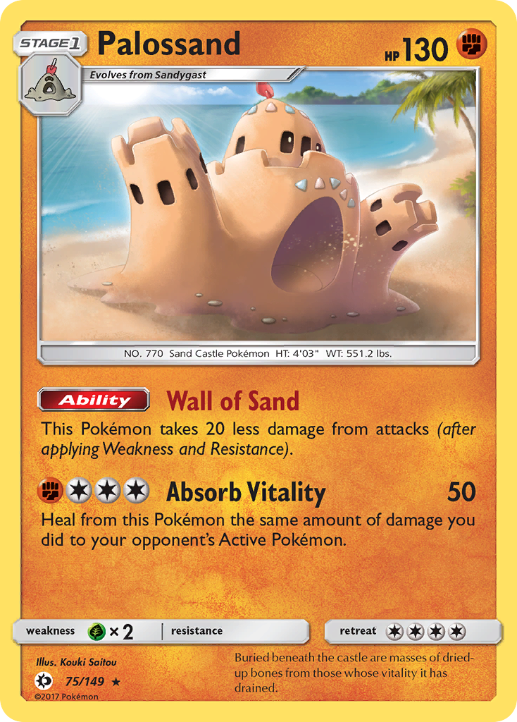 Palossand (75/149) [Sun & Moon: Base Set] | Card Merchant Takapuna
