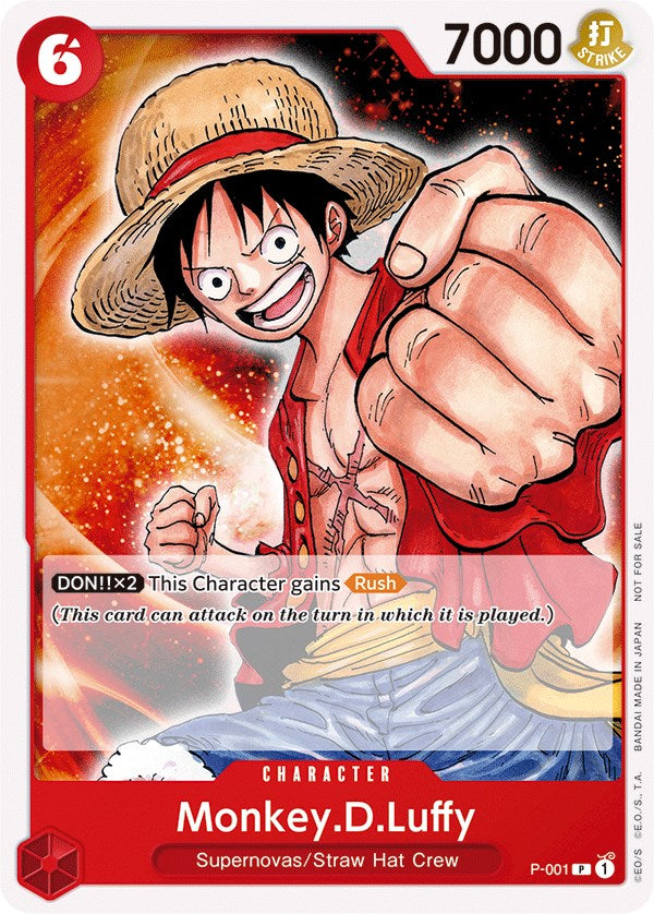 Monkey.D.Luffy (Promotion Pack 2022) [One Piece Promotion Cards] | Card Merchant Takapuna