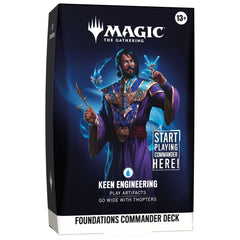 **PRE-ORDER** Magic Foundations - Starter Commander Deck Display | Card Merchant Takapuna