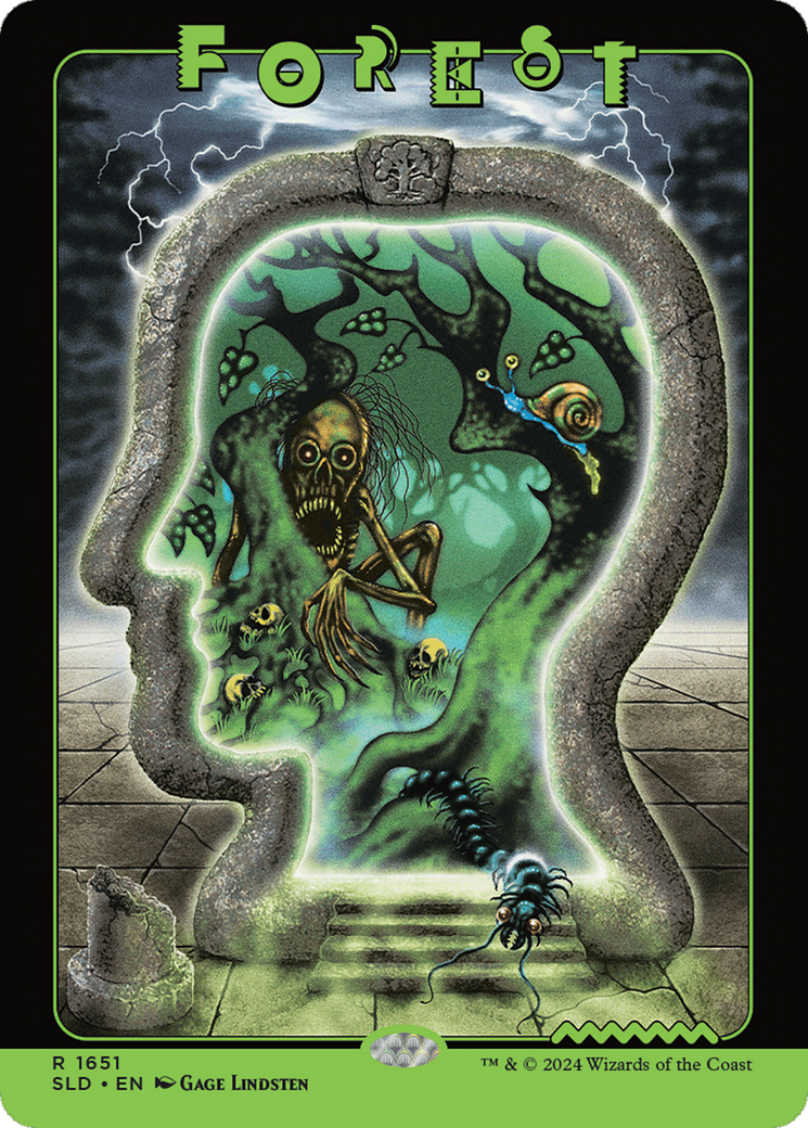 Forest (1651) [Secret Lair Drop Series] | Card Merchant Takapuna