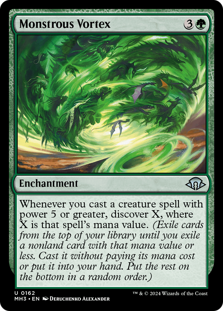 Monstrous Vortex [Modern Horizons 3] | Card Merchant Takapuna