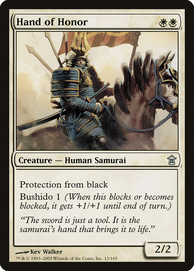 Hand of Honor [Saviors of Kamigawa] | Card Merchant Takapuna