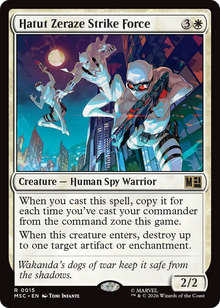 Hatut Zeraze Strike Force [Marvel Super Heroes Commander] | Card Merchant Takapuna