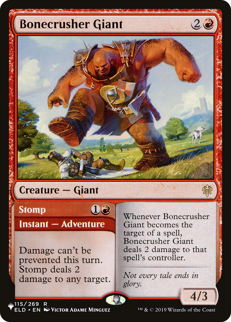 Bonecrusher Giant [The List] | Card Merchant Takapuna