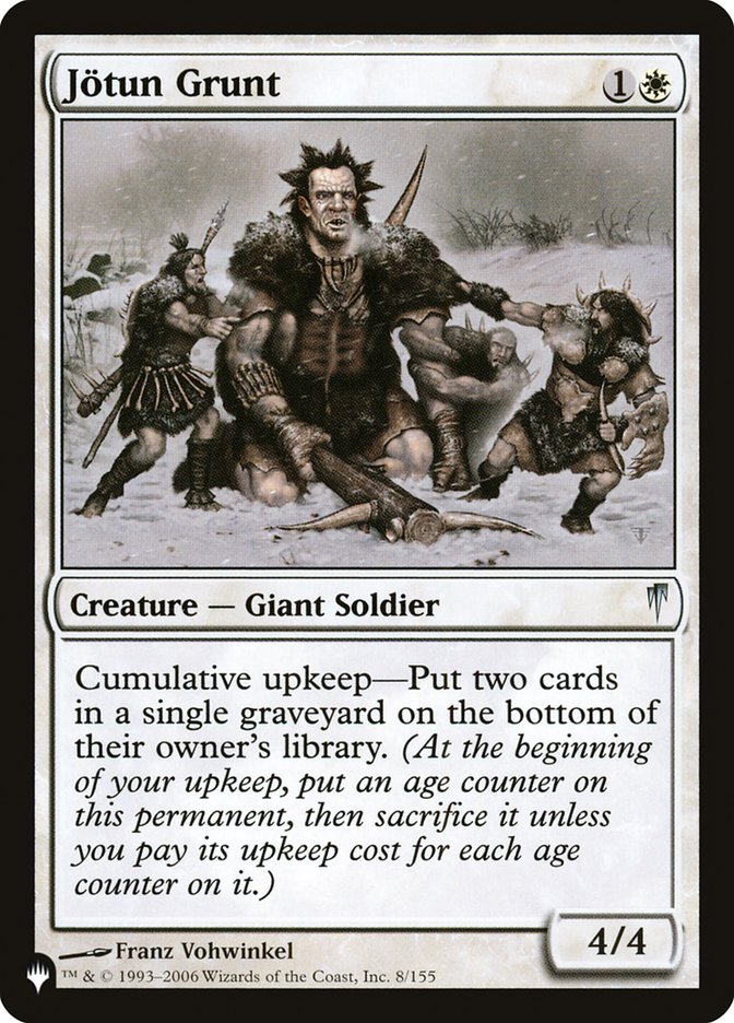 Jotun Grunt [The List] | Card Merchant Takapuna