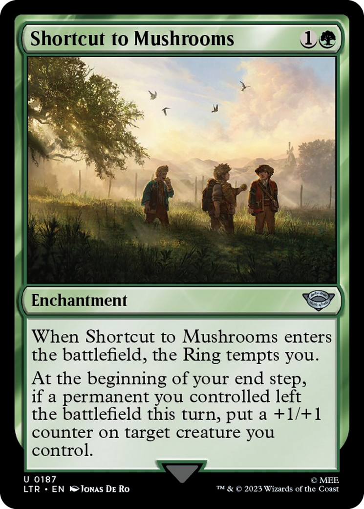 Shortcut to Mushrooms [The Lord of the Rings: Tales of Middle-Earth] | Card Merchant Takapuna
