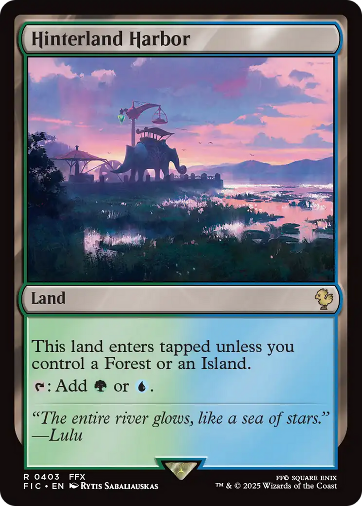 Hinterland Harbor [FINAL FANTASY Commander] | Card Merchant Takapuna
