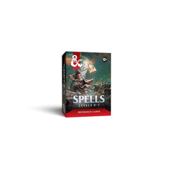 D&D Reference Cards - Spells: Levels 0–1 | Card Merchant Takapuna