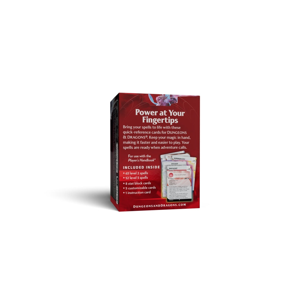 D&D Reference Cards - Spells: Levels 2–3 | Card Merchant Takapuna