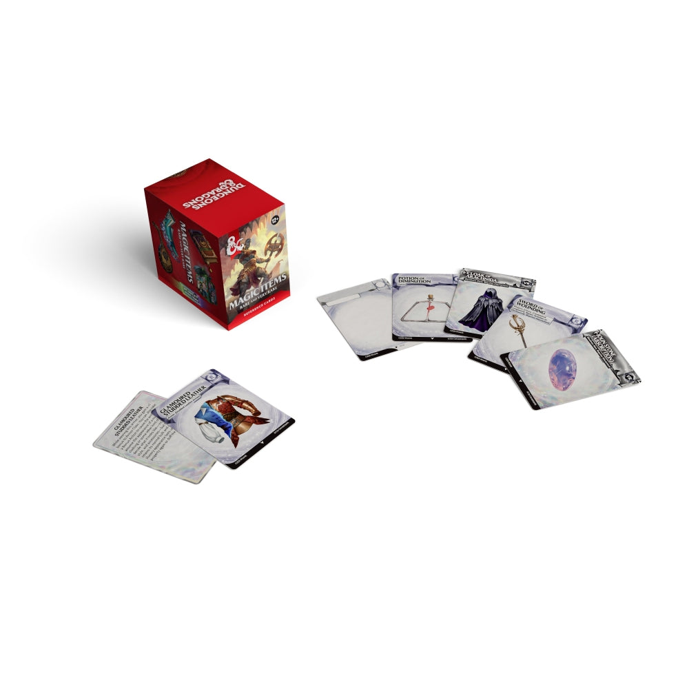 D&D Reference Cards - Magic Items: Rare and Very Rare | Card Merchant Takapuna